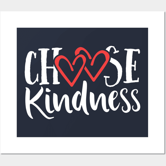 Choose Kindness Teacher Growth Mindset King Anti Bully Gift Wall Art by 14thFloorApparel